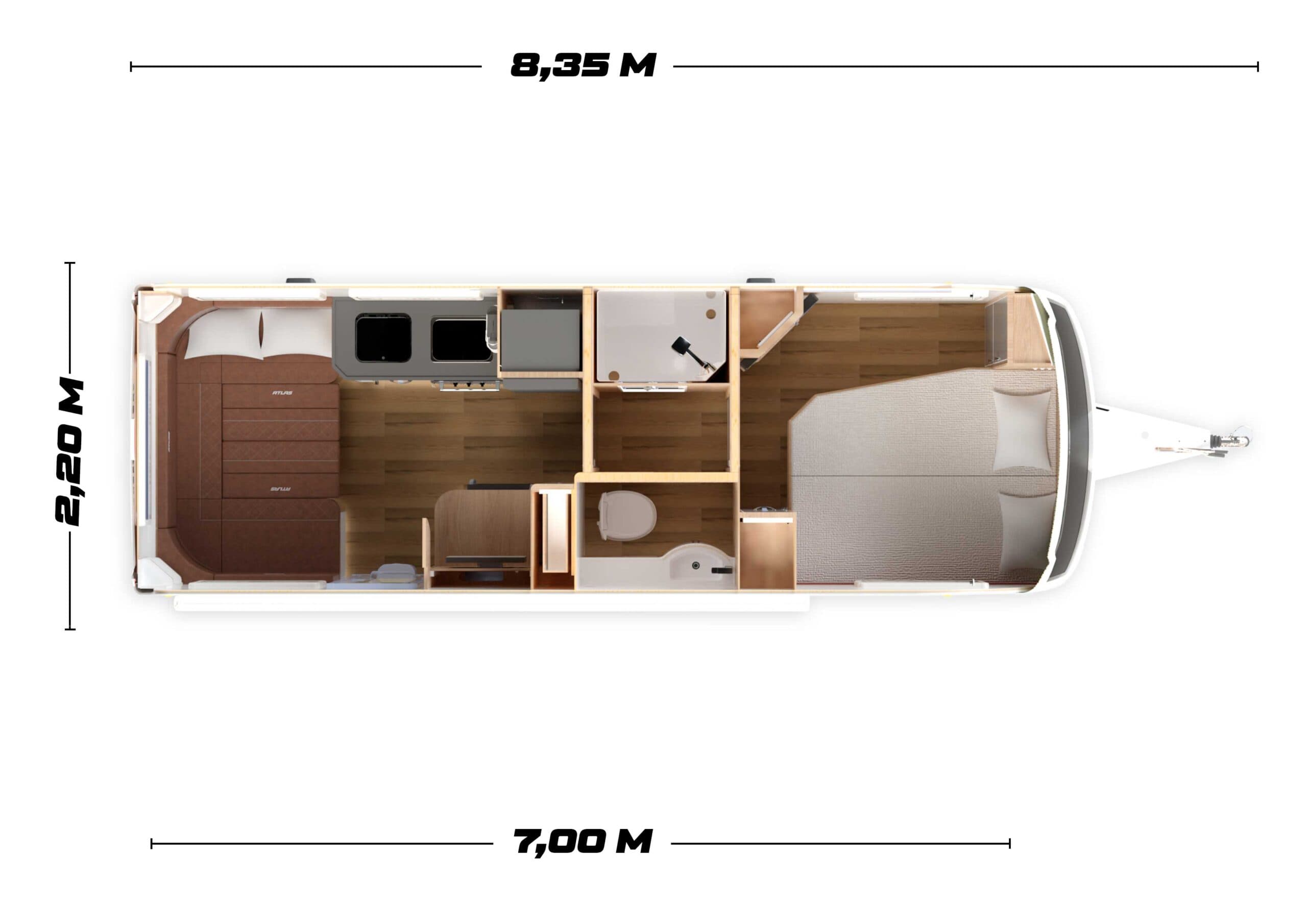 Planta ATL-7004 - Noite