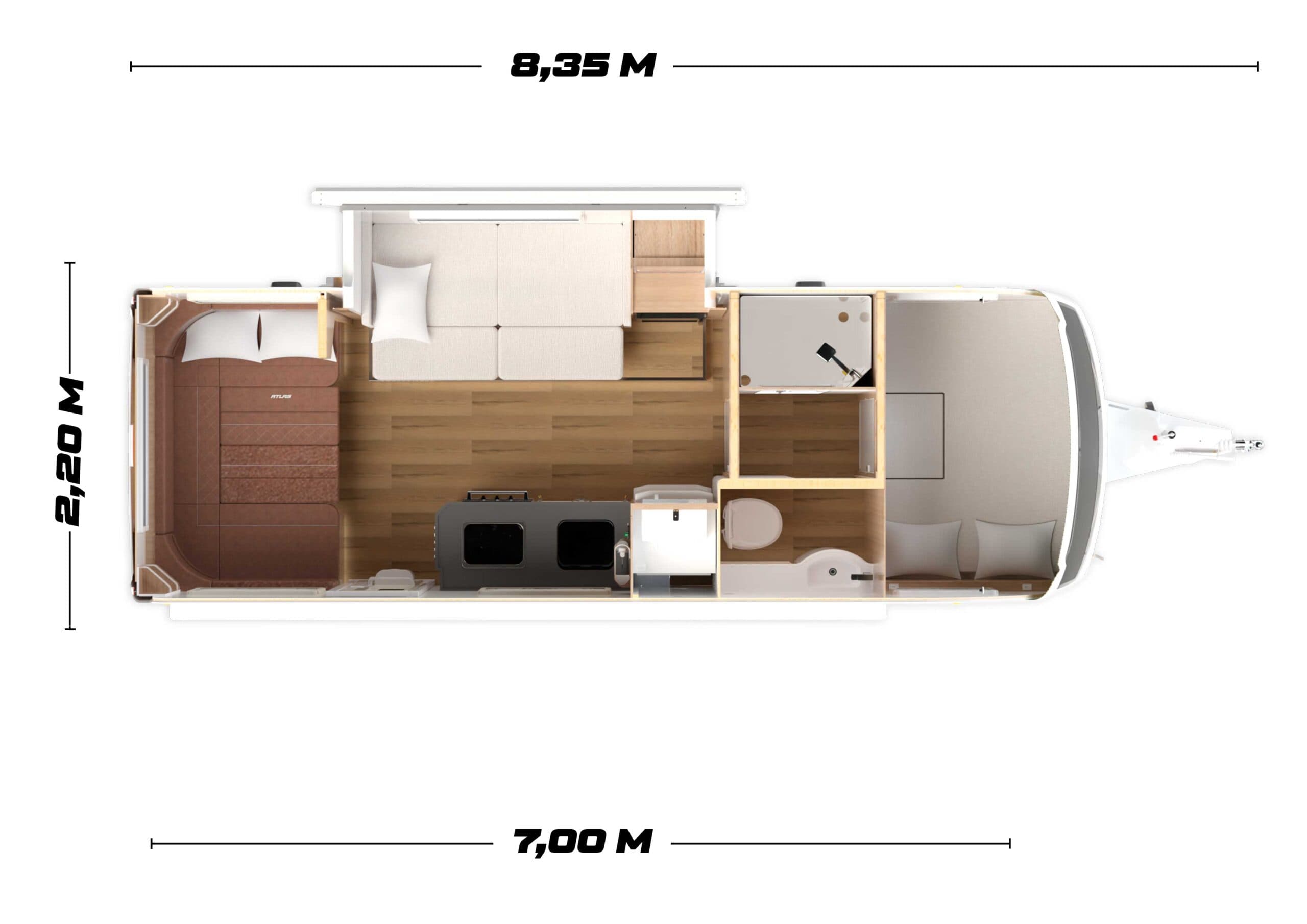 Planta ATL-7003 - Noite