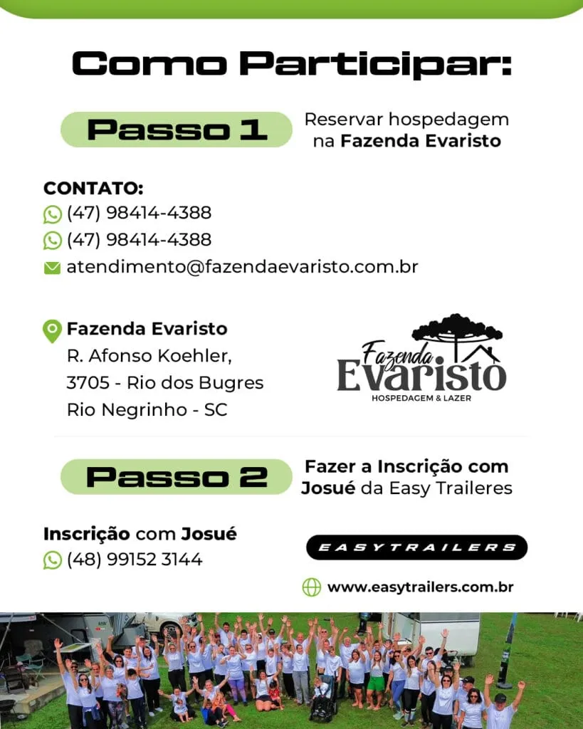 3º Encontro da Família Easy Trailers já tem data confirmada