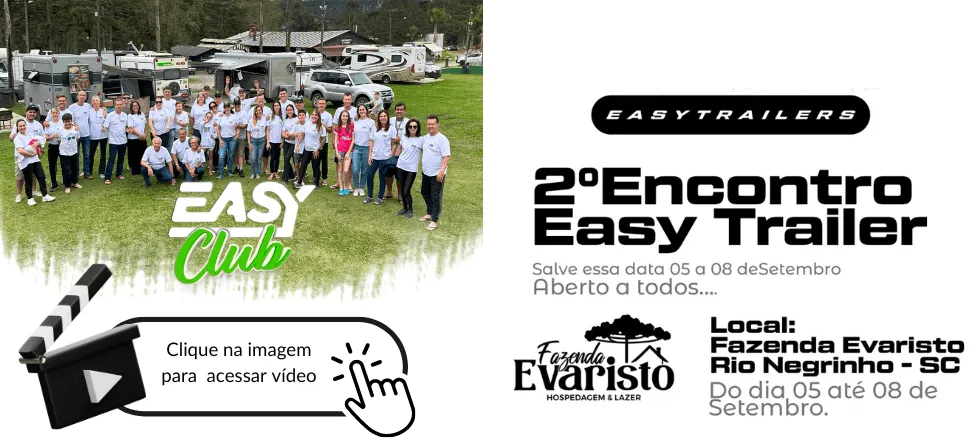Vem aí 2º Encontro Easy Trailers aberto a todos, confira programação completa