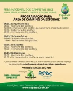 ExpoRaiz 2025: O Maior Evento de Campismo e Caravanismo do Brasil